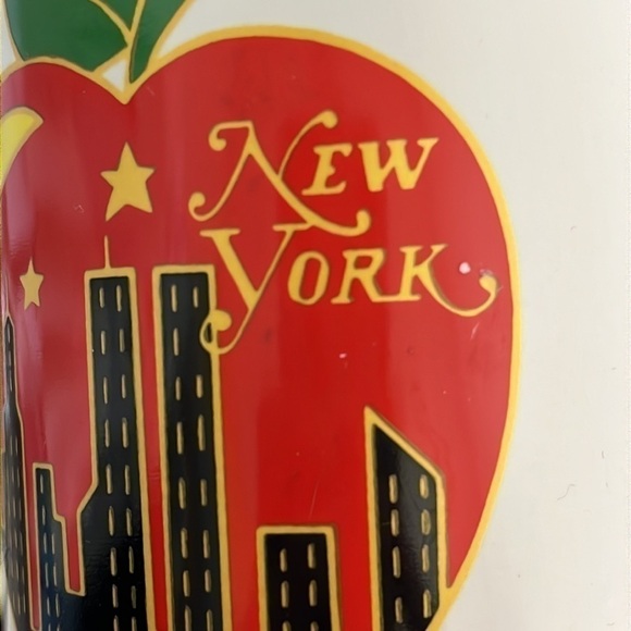 Big Apple Twin Towers New York Vintage Coffee Cup State Mug - Picture 7 of 8